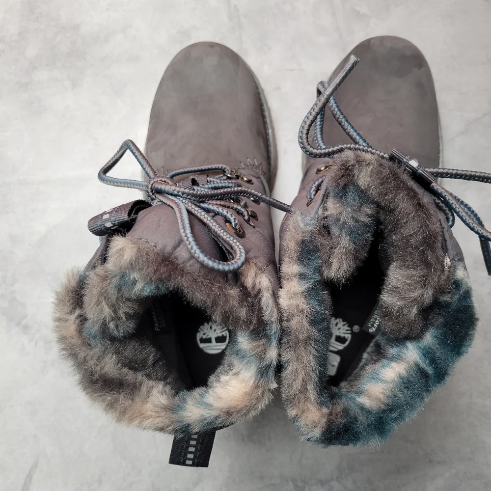 Timberland Gray Premaloft insulated hiking boots. Size 7 - Picture 7 of 14